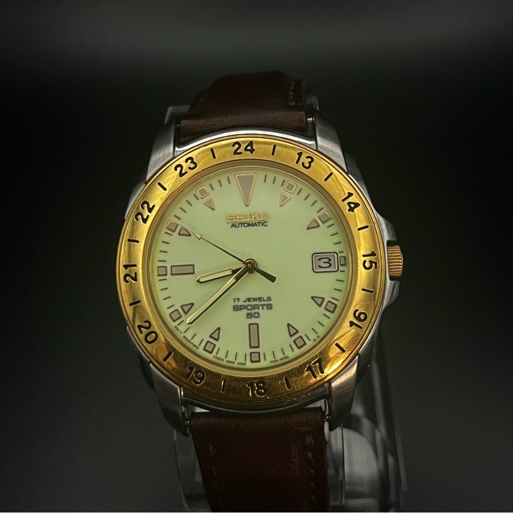 Rare Seiko 7002-8059 Sports 50 Automatic Sport Diver Watch